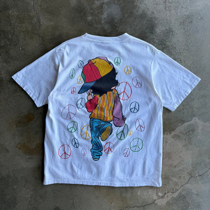 Vintage Peace Sign Betty Boop Tshirt - XL