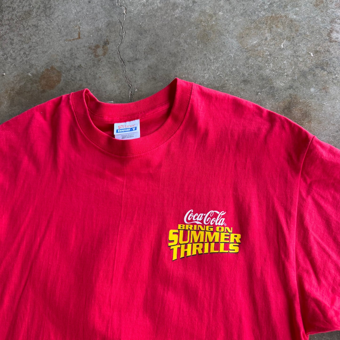 Vintage Coke Summer Thrills Tshirt - L