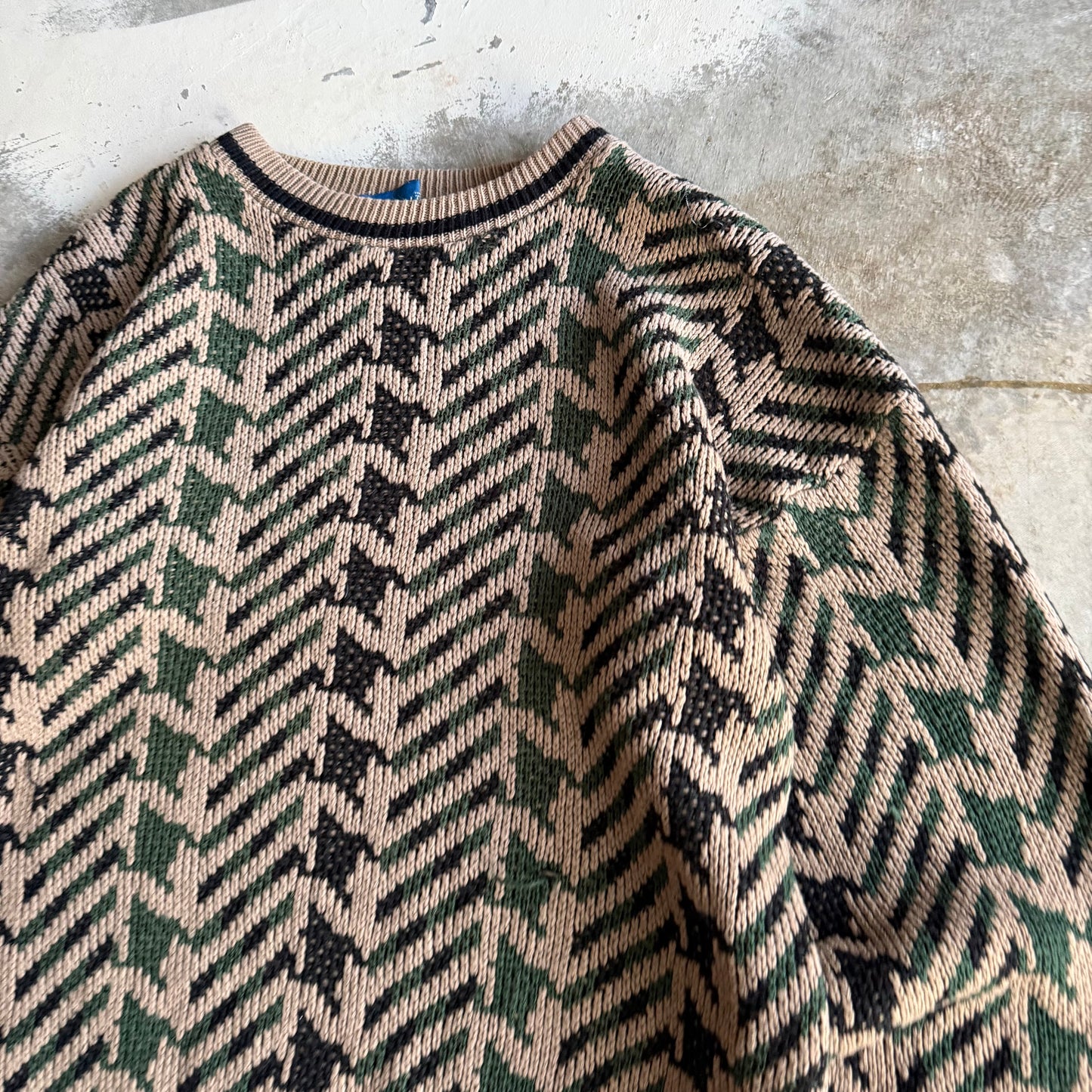 Vintage 90s Grandpa Sweater - L