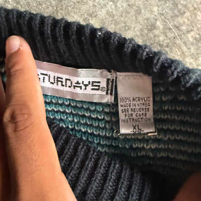 Vintage 90s Fall Grandma Sweater - XL