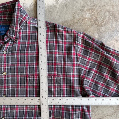 Vintage 00s Cropped Flannel - XL