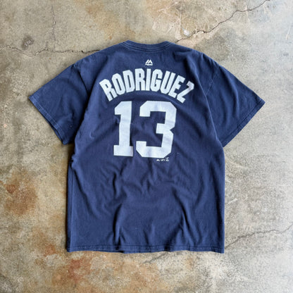 Vintage New York Yankees Rodriguez Tshirt - L