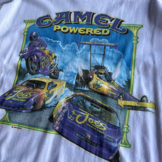Vintage 90s Camel Racing Tshirt - XL