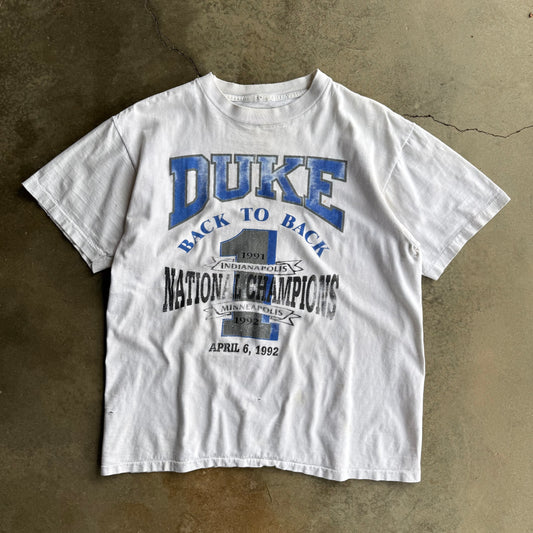 Vintage DUKE Championship Tshirt - XL