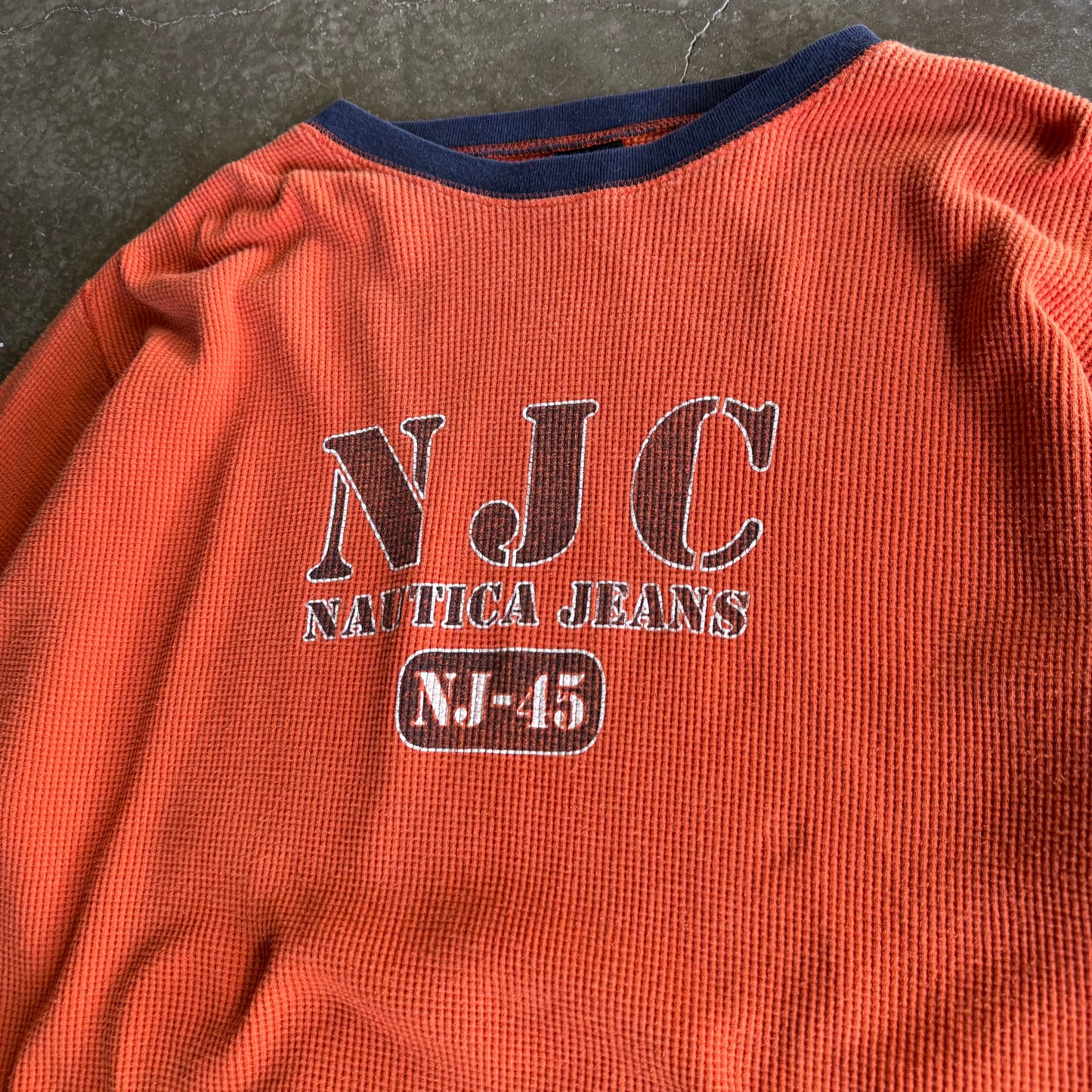 Vintage 00s Nautica Thermal Long Sleeve - XL