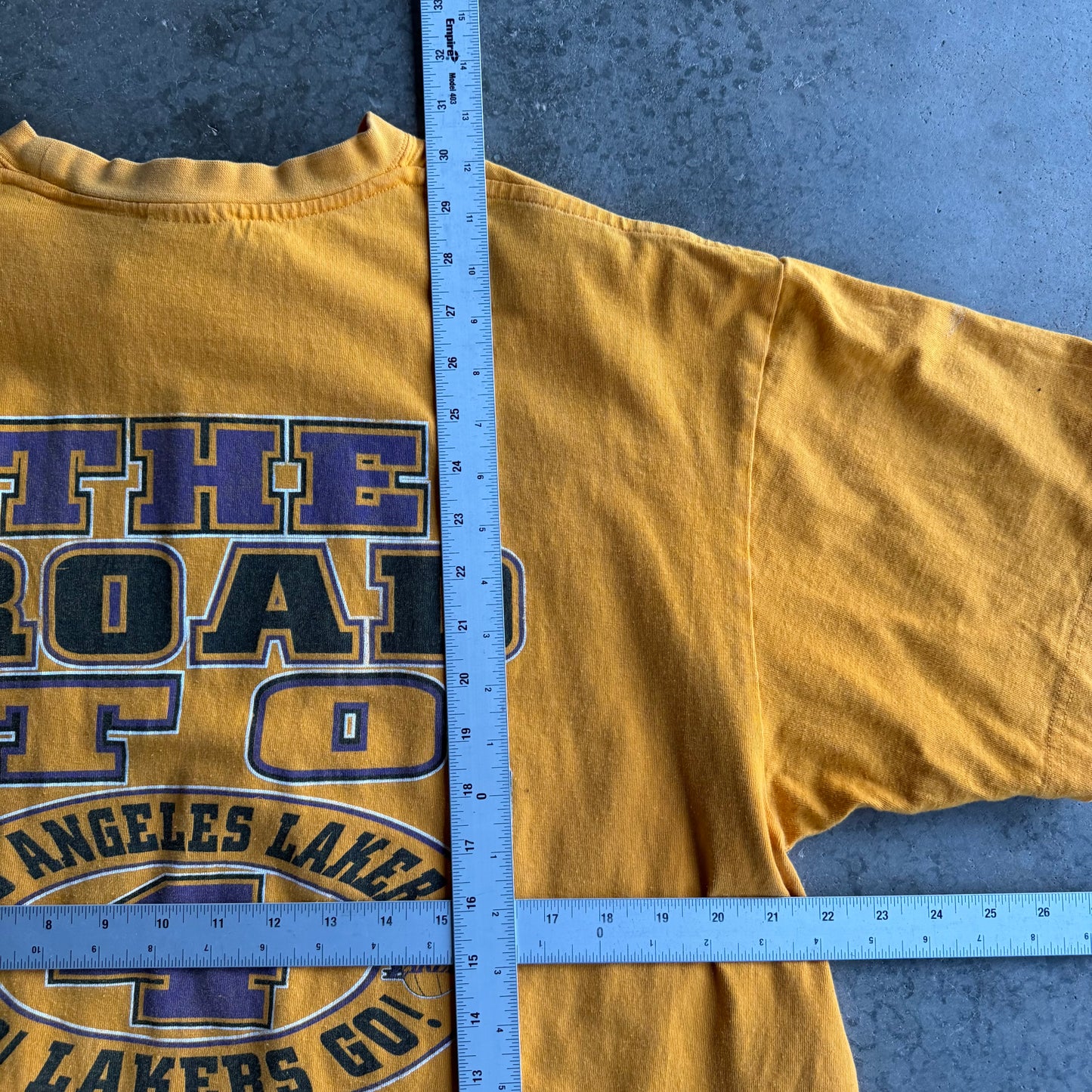 Vintage Lakers Championship Tshirt - XL
