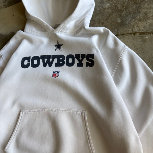 Vintage 00s Cowboys Hoodie - L
