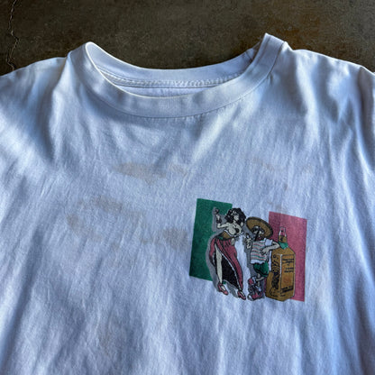 Vintage 90s Funny Tequila Tshirt - XL