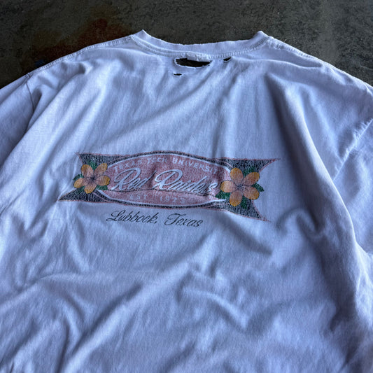 Vintage Distressed Texas Tech Tshirt - XL