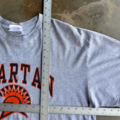 Vintage Spartan Football Tshirt - XL