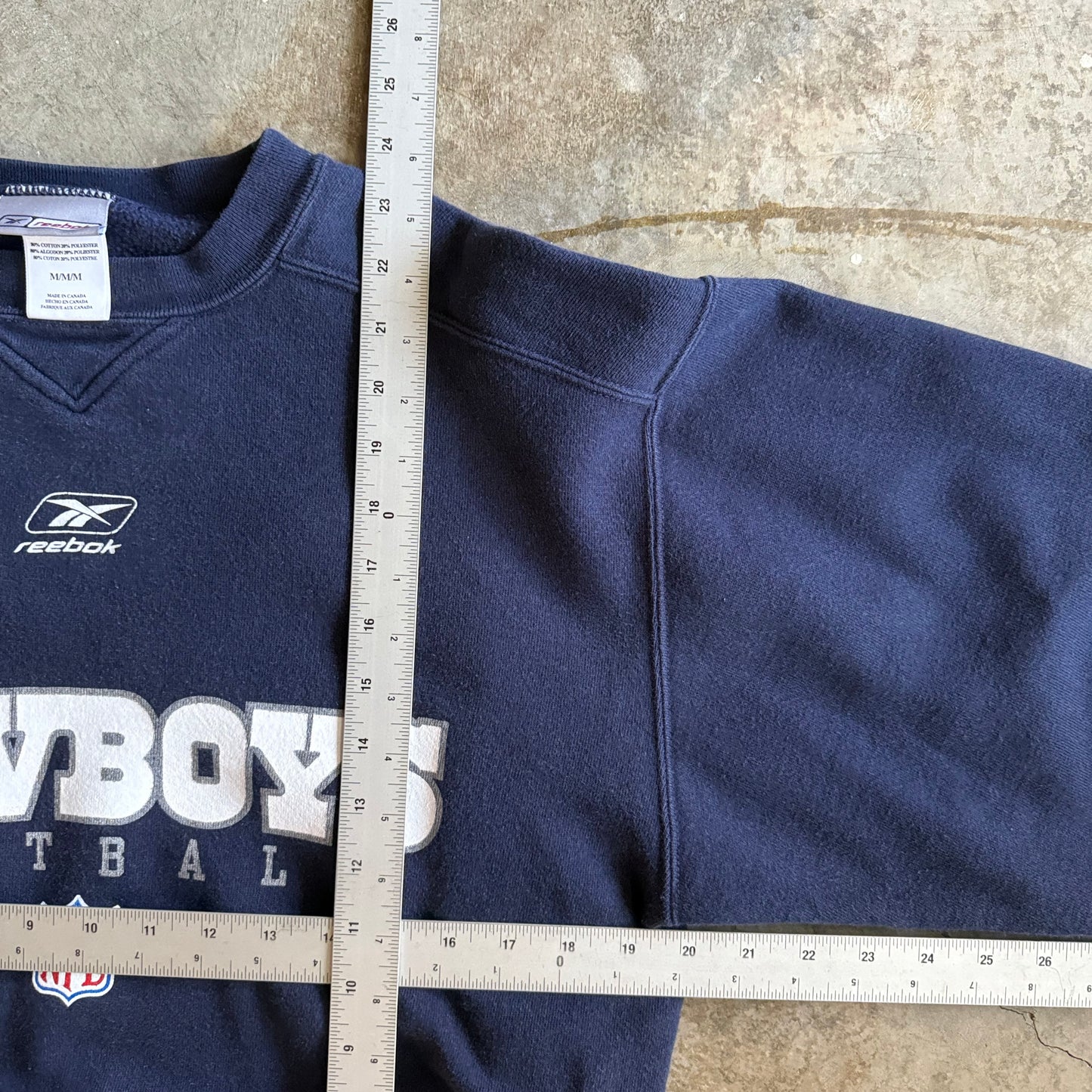 Vintage 00s Cowboys Crewneck - M