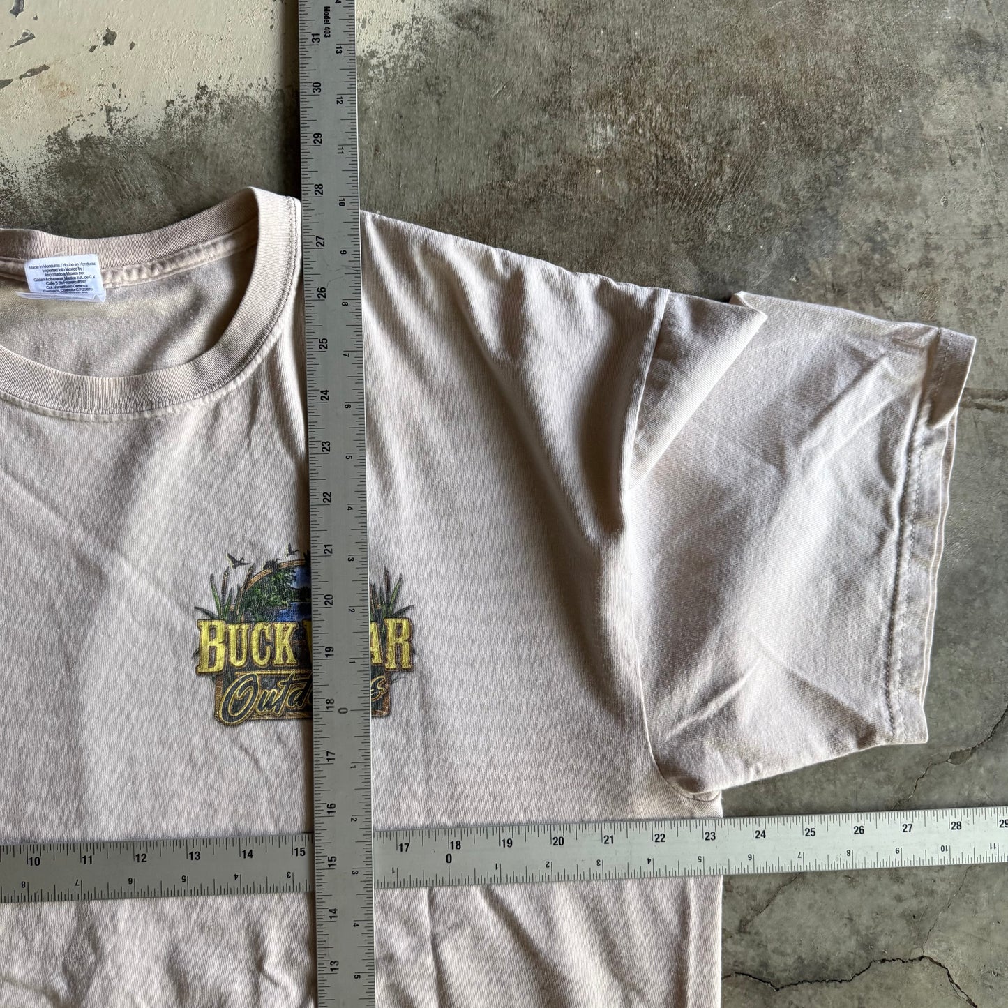 Vintage 00s Funny Fishing Tshirt - XL