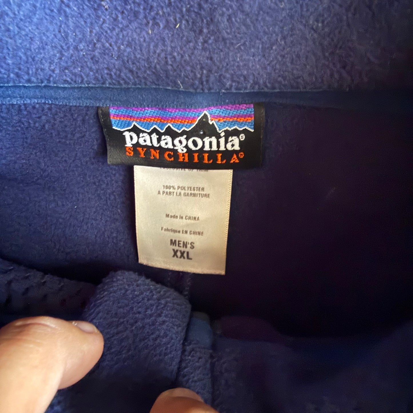 Vintage 00s Patagonia Zip up - XXL