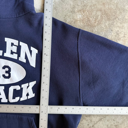 Vintage 00s Russell Athletic Track Hoodie - L