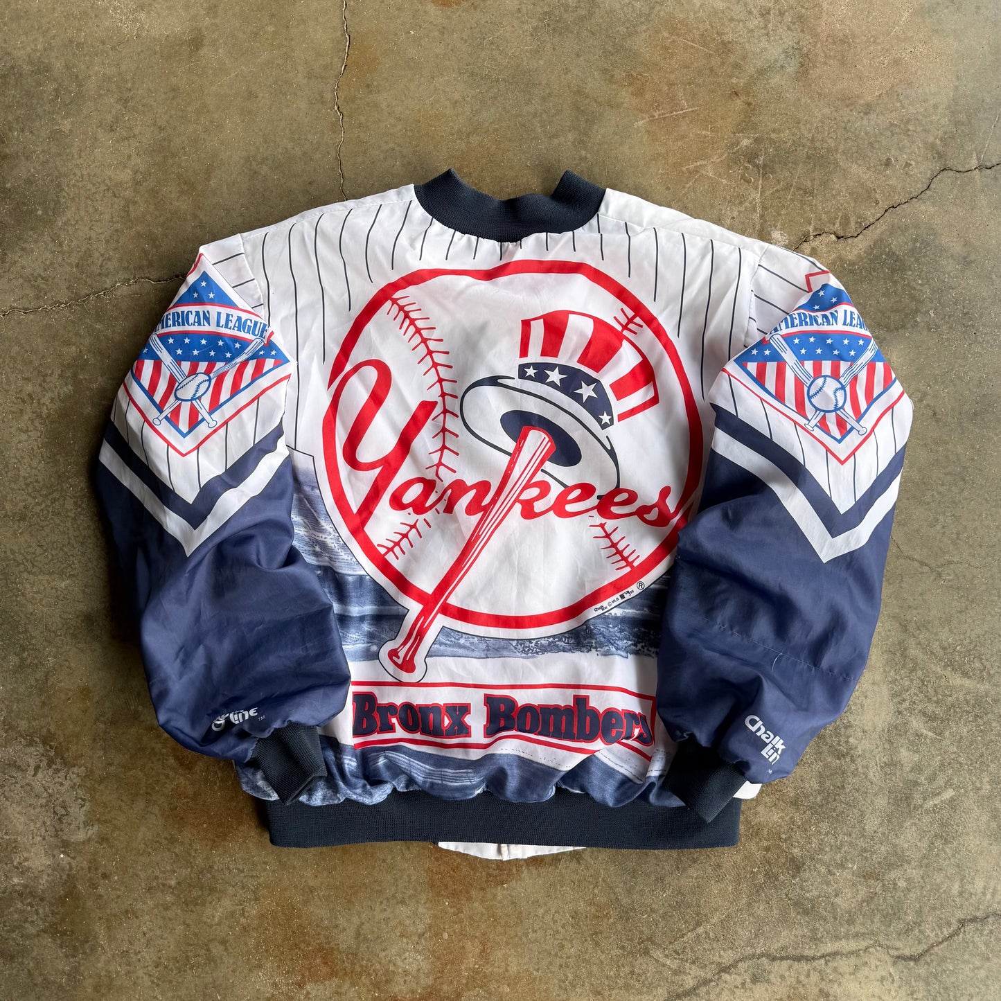 Vintage New York Yankees Bomber Jacket - XL