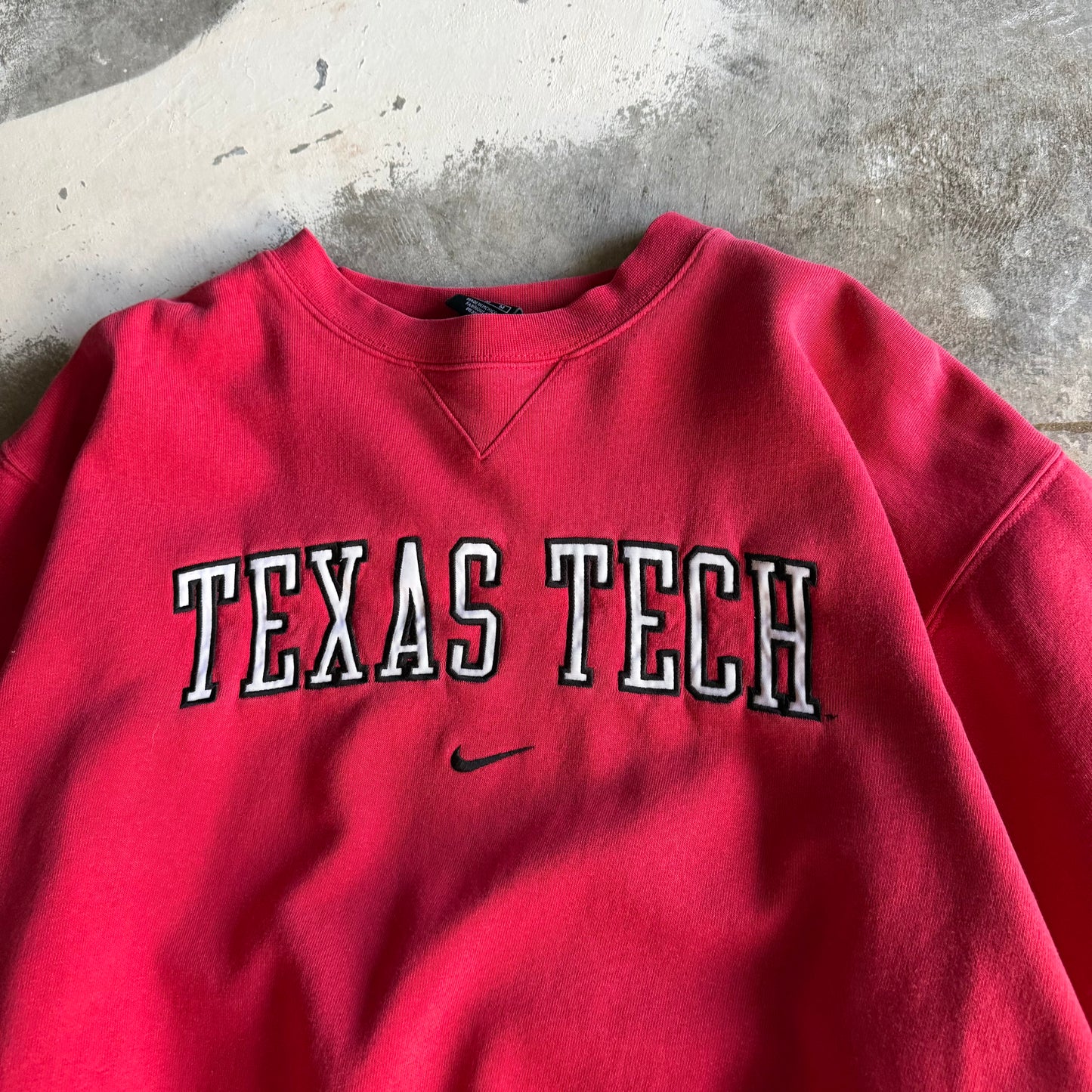 Vintage 00s Texas Tech Nike Crewneck - M