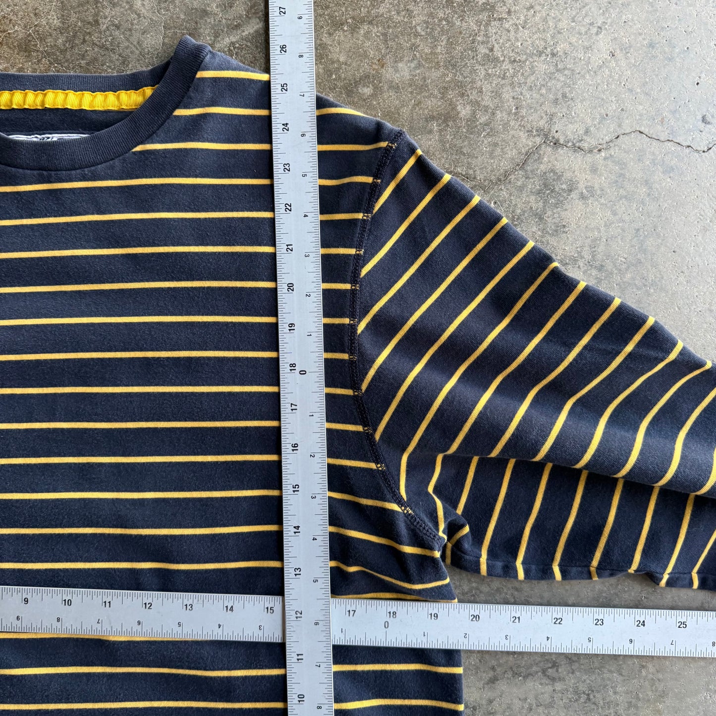 Vintage Striped long sleeve- L