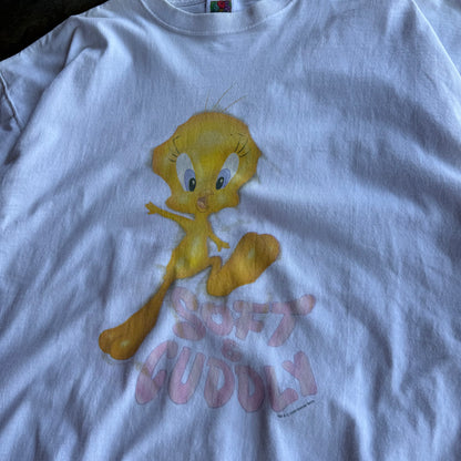 Vintage Tweety Bird Soft and Cuddly Tshirt - XXL