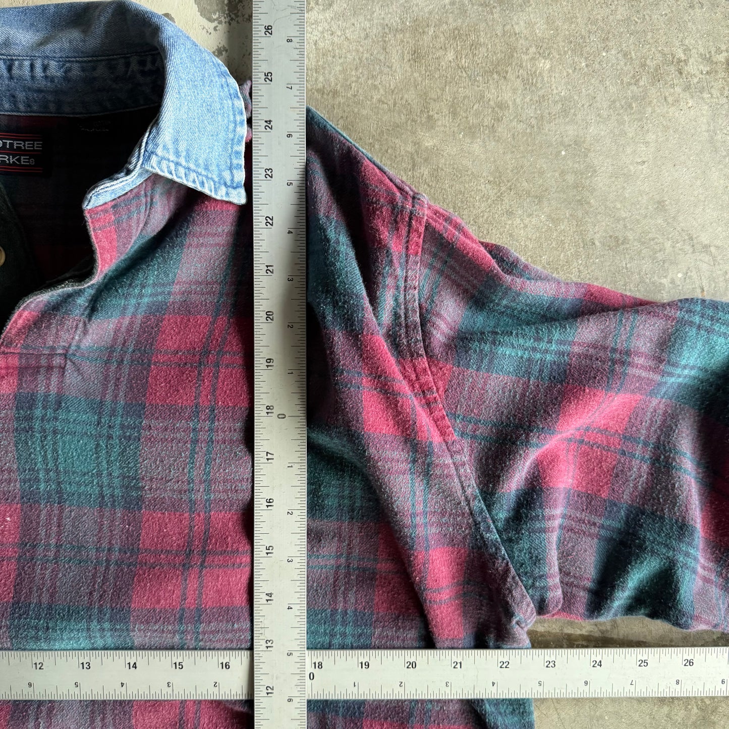 Vintage Fall Rugby Style Longsleeve- L