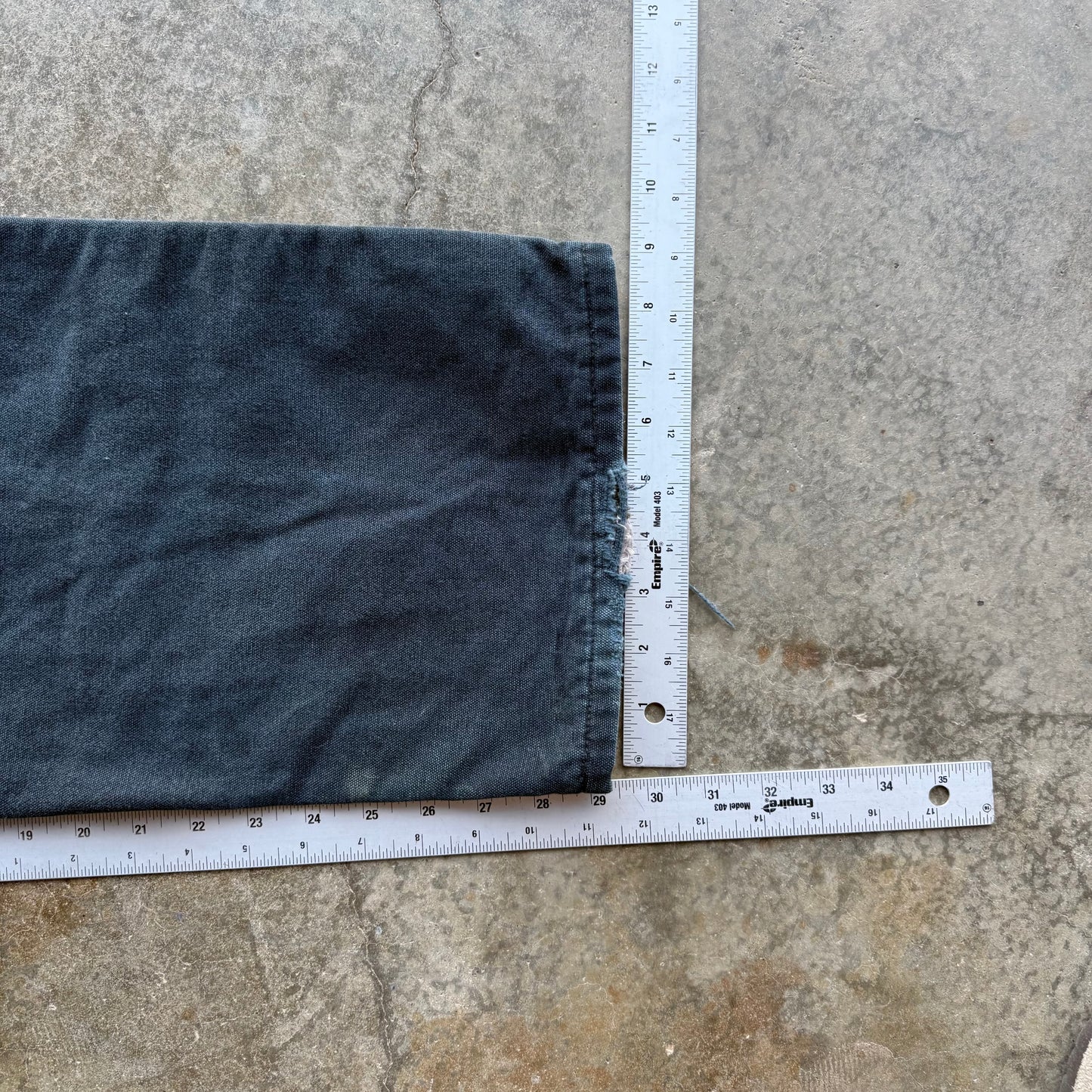Vintage Black Baggy Carhartt Pants - 34