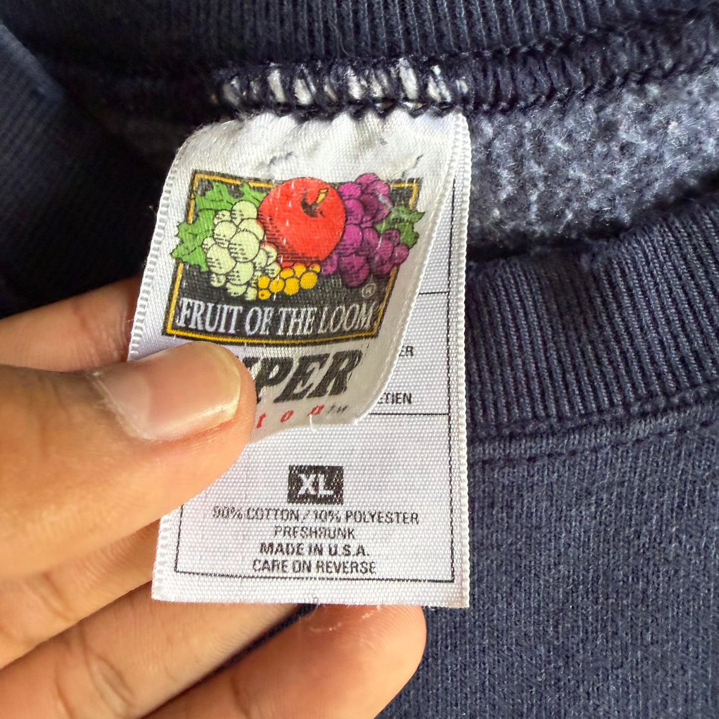 Vintage 90s TTU Crewneck - XL